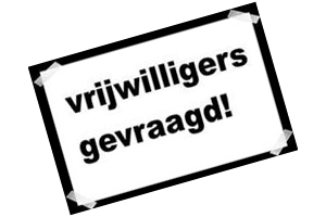 vrijwilliger gevraagd